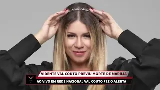 Urgente! Vidente Val Couto previu a morte de Marília Mendonça?