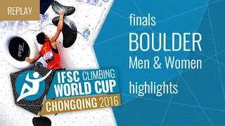 IFSC Climbing World Cup Chongqing Highlight Bouldering Finals