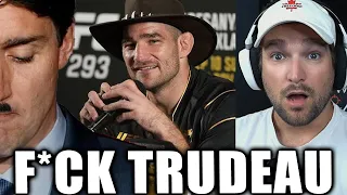 UFC CHAMP Sean Strickland DESTROYS Justin Trudeau