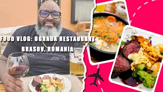 Food Review: Ograda Restaurant in Brasov, Romania (Transylvania)