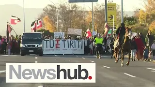 Thousands of people gather for nationwide NZ Budget Day protest | Newshub