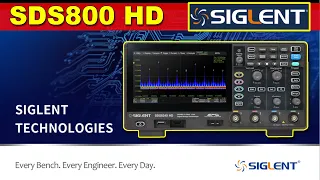 SDS800X HD Siglent prezentacja oscyloskopów cyfrowych 12bit 2GSa/s dystrybutor Gotronik