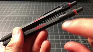 Rotring 600 vs Rotring 800 Ballpoint Pen Comparison