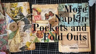 More Napkin Ideas for Junk Journals