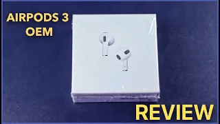 Airpods 3 OEM ¿Valen la pena?