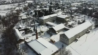 Буськ в снігу лютий 2021р.