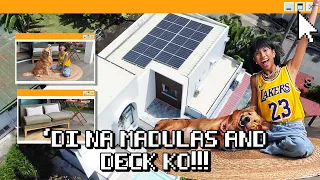 NEW YEAR, NEW HOUSE UPDATE! (SOLAR PANEL + POOL  DECKING!) | mimiyuuuh