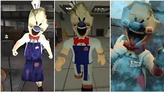 Rod In Ice Scream Vs Rod In Roblox Vs Rod In Horror Brawl