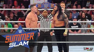 Full Match - Roman Reigns vs. John Cena - WWE Universal Title (Summerslam 2021)