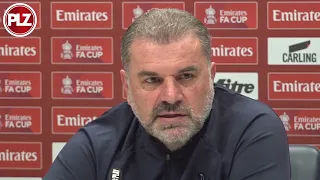 'I've got real pictures mate!' | Ange Postecoglou delivers cutting response on lifting trophy