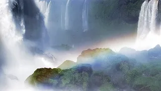 home - resonance | 2 hour loop + waterfall & bird sounds | (slowed and reverb) (432hz)