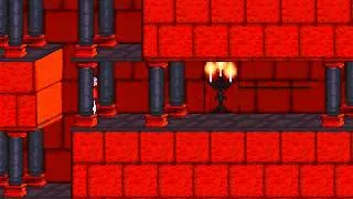 Prince of Persia 2 - level 13 - skip on guards until the gate