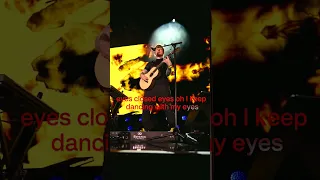 Ed sheeran -Eyes Closed -First live Performance in Manchester #edsheeran #shorts