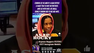 Asap Rocky Tells About Rappers that fly girls out for Sex