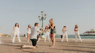 The Best Wedding Proposal Ever with a Flash Mob in Venice Italy