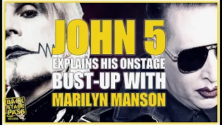 💀JOHN 5 EXPLAINS HIS 2003 ONSTAGE BUST-UP WITH MARILYN MANSON: "I JUST SNAPPED"