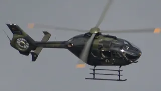 4Kᵁᴴᴰ Eurocopter EC135 T1 German Army Flying Display @ NATO DAYS 2021