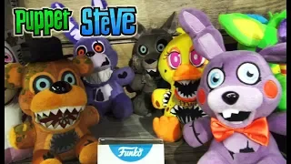 Fnaf Five Nights at Freddy's Funko Plush 2018 Twisted Ones First Look! POP Toy Fair