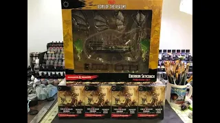 Dungeons and Dragons Eberron Pre Painted Miniatures Pre-release Unboxing (Sponsored)