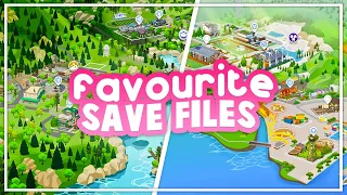 TOP 5 save files in the sims 4! my all time favourites