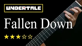 Fallen Down (Undertale) - Guitar Lesson + TAB