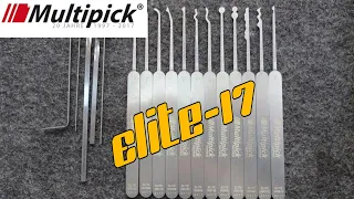 (1055) Review: Multipick ELITE-17 Lock Pick Set