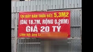 Tin được không: 20 tỷ đồng cho mảnh đất 5,3m2? | VTV24