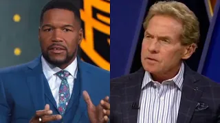 Michael Strahan GOES OFF On Skip Bayless For DISRESPECTING Demar Hamlin & Lying “ INHUMANE, LIE &…