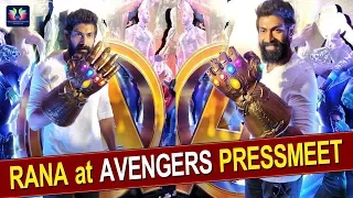 Rana Daggubati At Avengers Press Meet || Tollywood Updates || Telugu Full Screen
