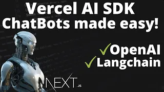 Vercel AI SDK - Create Chatbots easily - with OpenAI & Langchain