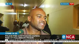 Contraband found during Pollsmoor prison raid