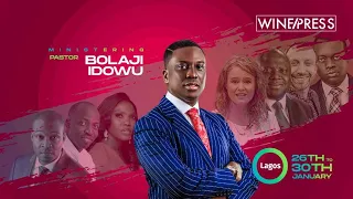 Winepress 2022 || Pst Bolaji Idowu || The Supernatural Principle of Change (Sermon Only)