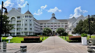 Disney's Yacht Club Resort 2023 Tour & Walkthrough in 4K | Walt Disney World Florida June 2023