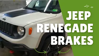 This Jeep Renegade needs new brakes. Lets DIY!
