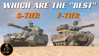 Ranking & Playing The Best Tanks | Tier List (X) | WoT Blitz