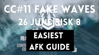 Day 4 Daily Risk 8 & Challenge  | Easiest AFK Guide | CC#11FakeWaves | Arknights