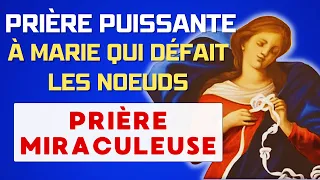 Prière à MARIE qui DÉFAIT les NOEUDS ✨ Prière pour DÉBLOQUER TOUTE SITUATION DIFFICILE