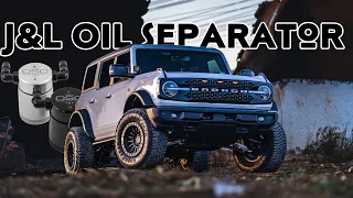 DO YOU NEED A OIL SEPARATOR ON THE NEW FORD BRONCO? Installing a catch can on my 2021 Ford Bronco