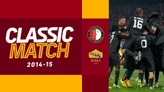 GERVINHOOOOOO 🟨🟥 FEYENOORD-ROMA | Classic Match Highlights 2014-15