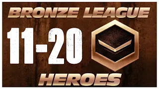 BRONZE LEAGUE HEROES - Episodes 11-20 - StarCraft 2 - Husky