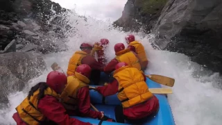 White Water Rafting - Shotover River NZ.