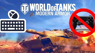 Playing Mouse and Keyboard 2021 World of Tanks Modern Armor wot console