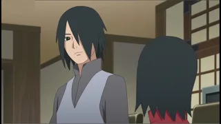 Sasuke Pasa un Dia de Padre e Hija con Sarada