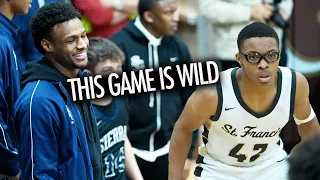 Sierra Canyon GETS CHALLENGED vs St Francis! Isaiah Elohim GOES OFF!