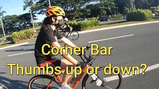 Installing Corner Bar Thumbs up or thumbs down