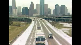 VIDEO Winter blizzard of December 1989