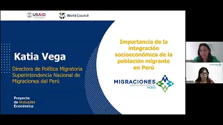 Webinar Estudio de Inclusión Económica de migrantes Perú