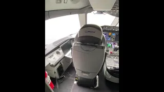 «Космическая» кабина пилотов Boeing 787-8 Dreamliner Ethiopian Airlines