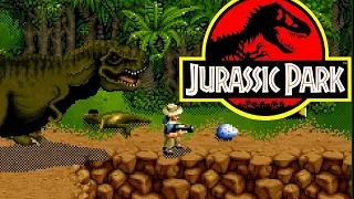 Jurassic Park (SNES) Playthrough Longplay Retro game