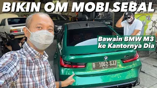 GARA-GARA BMW M3 BARU OM MOBI BALIK JAKARTA